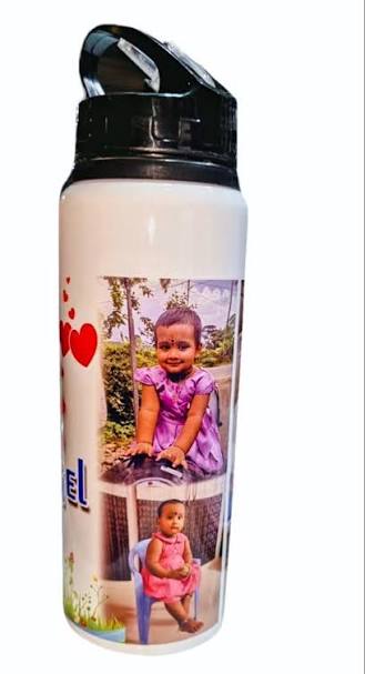 Printed Water Bottle 1 Ltr Capacity