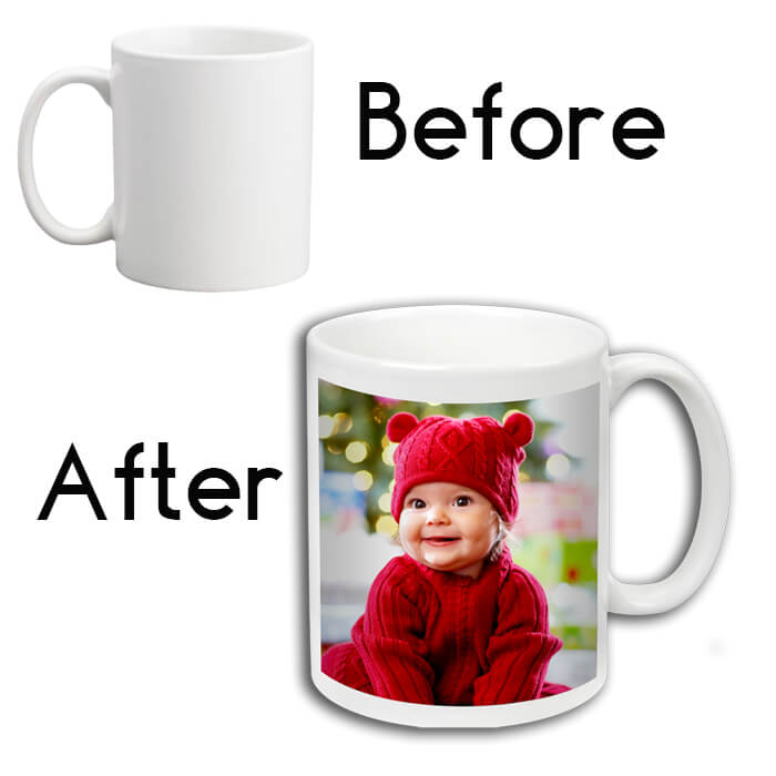 Customized White Mug