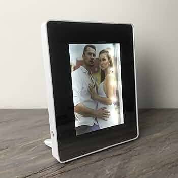 Magic Glass Mirror Photo Frame with LED Light